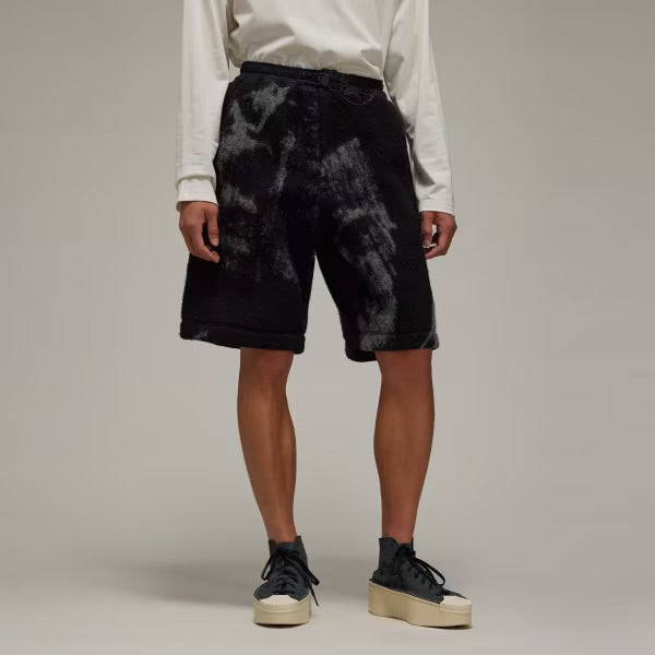 Y-3 FUZZY FLEECE SHORTS