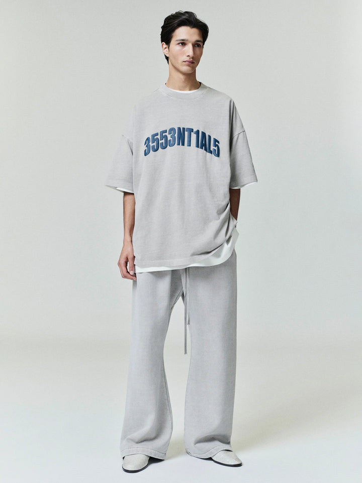 ESSENTIALS New York 90s Tee - Smoke Grey