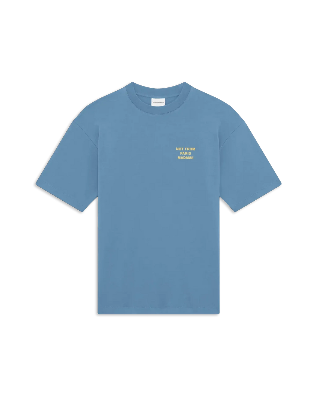 DRÔLE DE MONSIEUR T-SHIRT SLOGAN BLUE