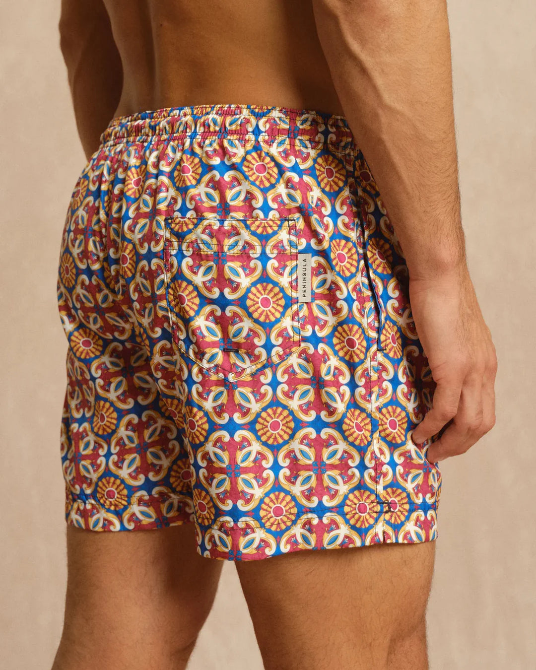 PENINSULA MEN'S AMALFI SWIM SHORTS RED
