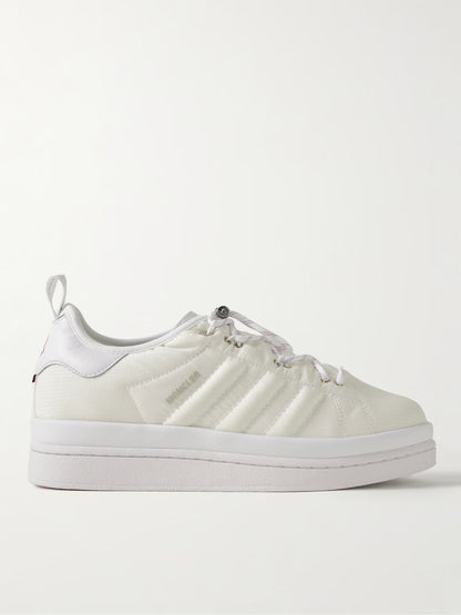 MONCLER GENIUS
+ adidas Originals Campus Leather-Trimmed Quilted GORE-TEX Sneakers