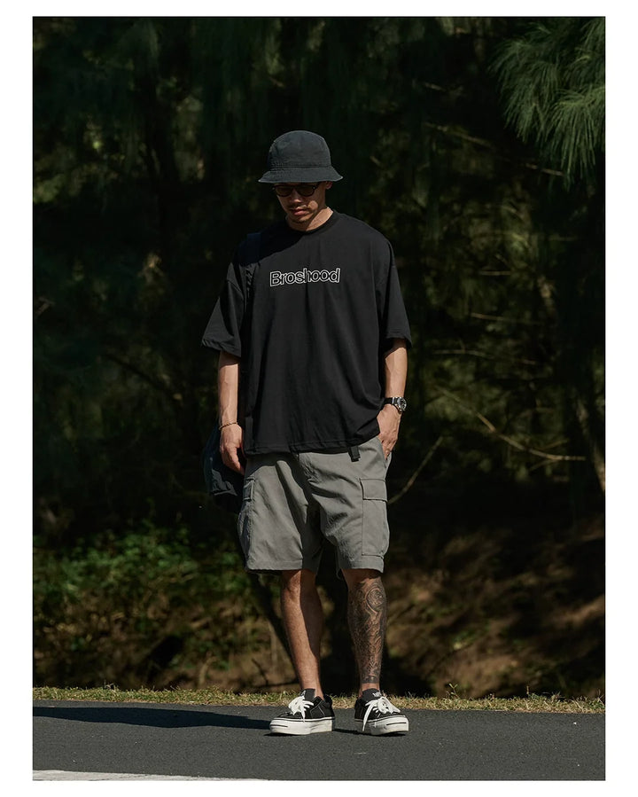 BROSHOOD SORONA® LINE PRINT TEE