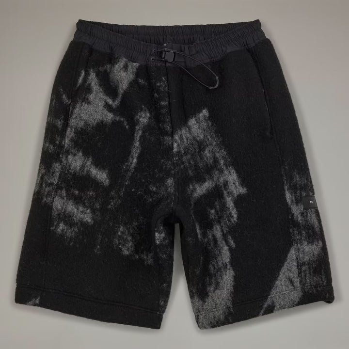 Y-3 FUZZY FLEECE SHORTS