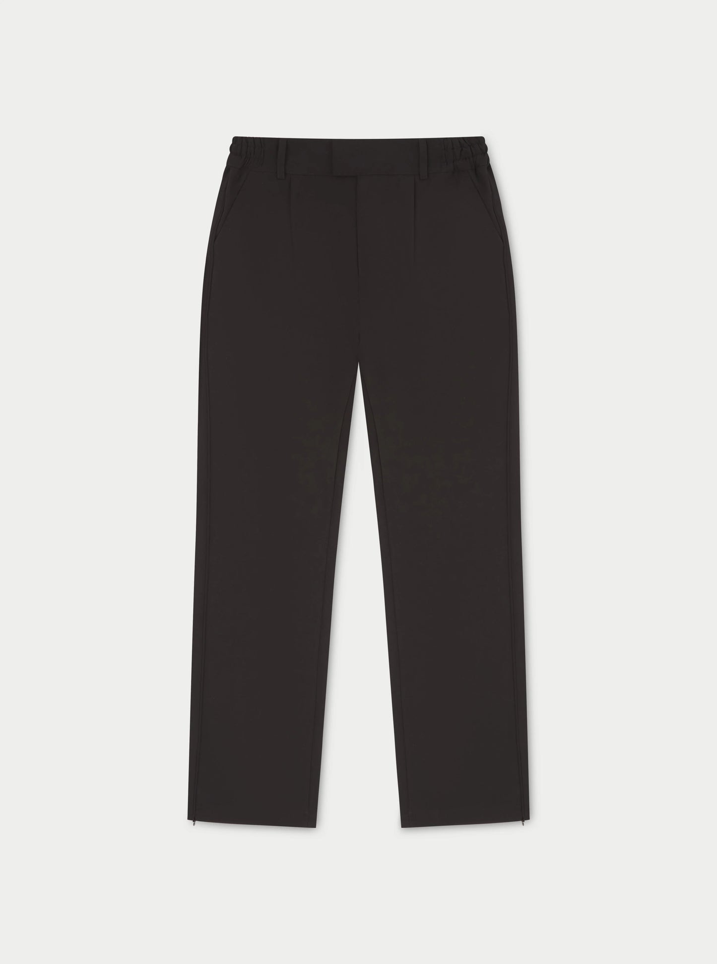 ULTIMATE SPLIT HEM SMART PANT BLACK