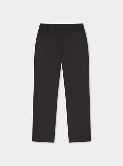 ULTIMATE SPLIT HEM SMART PANT BLACK