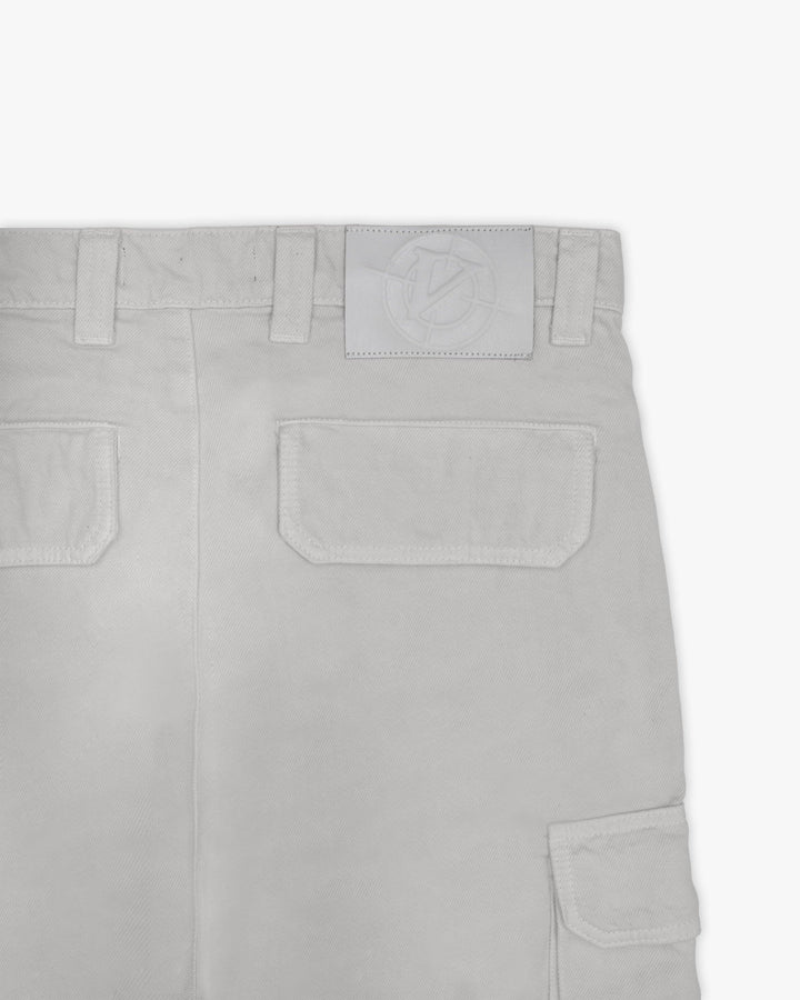 Vicinity ASYMETRICAL CARGOPANTS LIGHT GREY