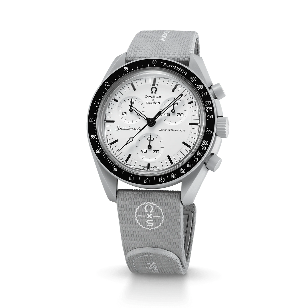 MOONSWATCH GREY/GREY RUBBER