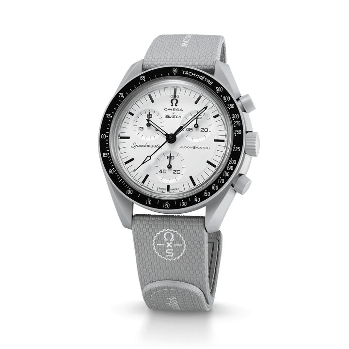 MOONSWATCH GREY/GREY RUBBER