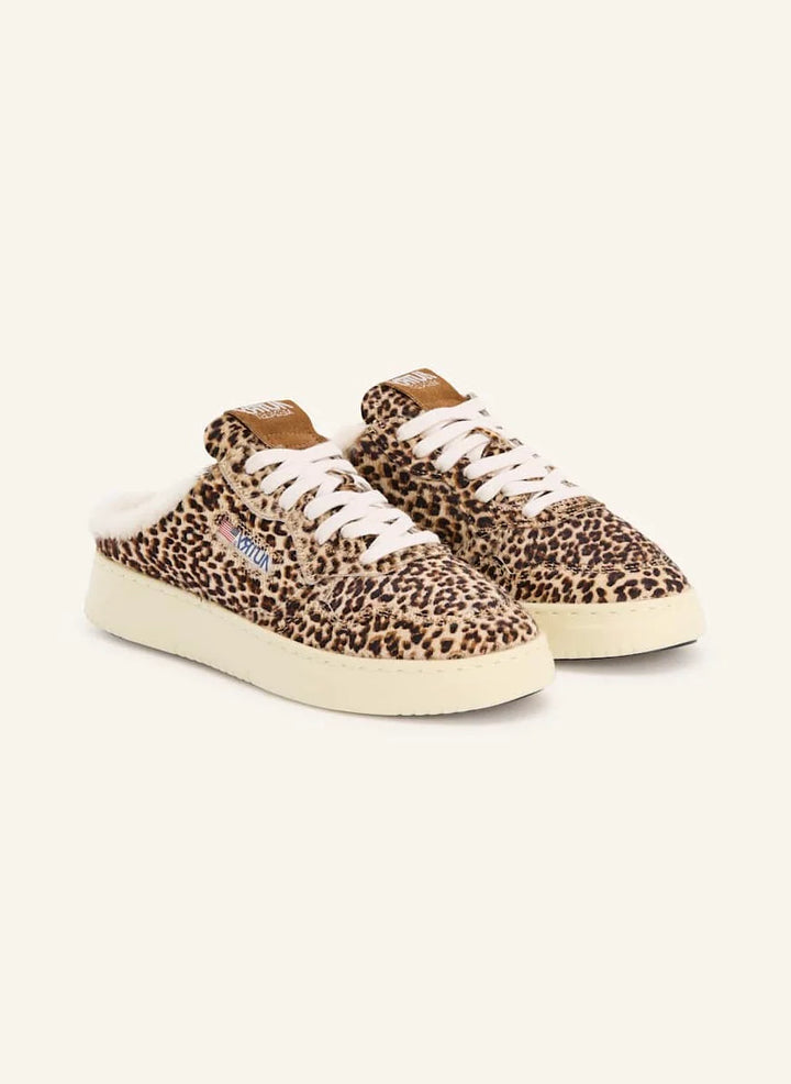 AUTRY MULES LEOPARD WOMEN