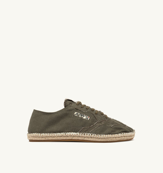AUTRY SANDY ESPADRILLES IN MILITARY CANVAS