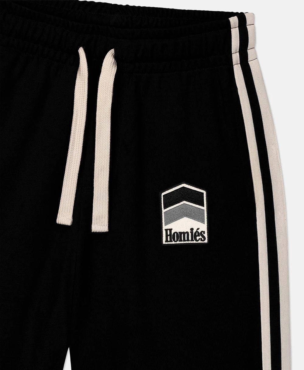 RACING TRACK PANTS BLACK