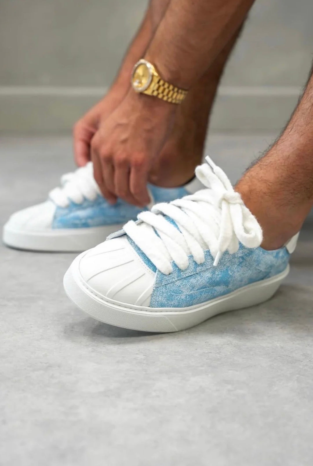 NUMERIŚ ECLIPSE - AQUA נעלי סניקרס נומריס