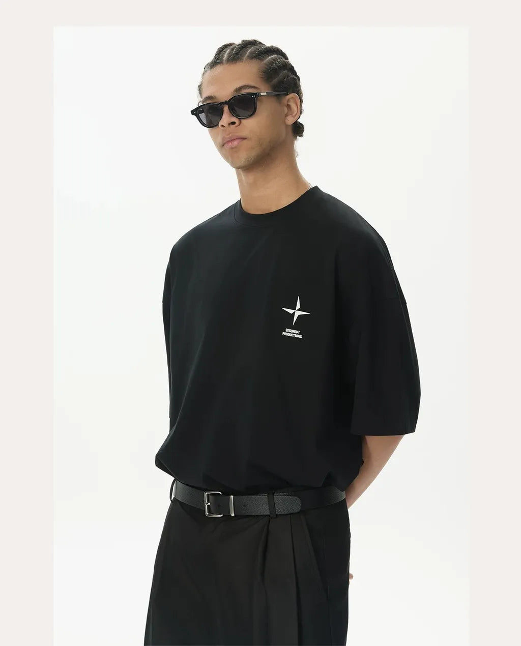 SEGUNDA+ 3D LOGO TEE BLACK