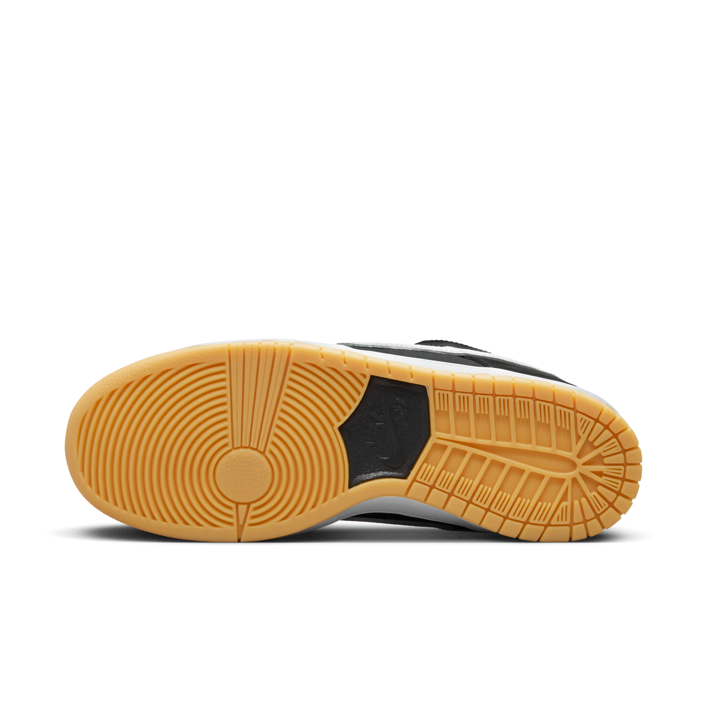 Nike SB Dunk Low Black and Gum Light Brown