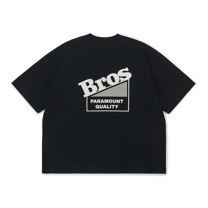 "PARAMOUNT QUALITY" LOGO TEE BLACK