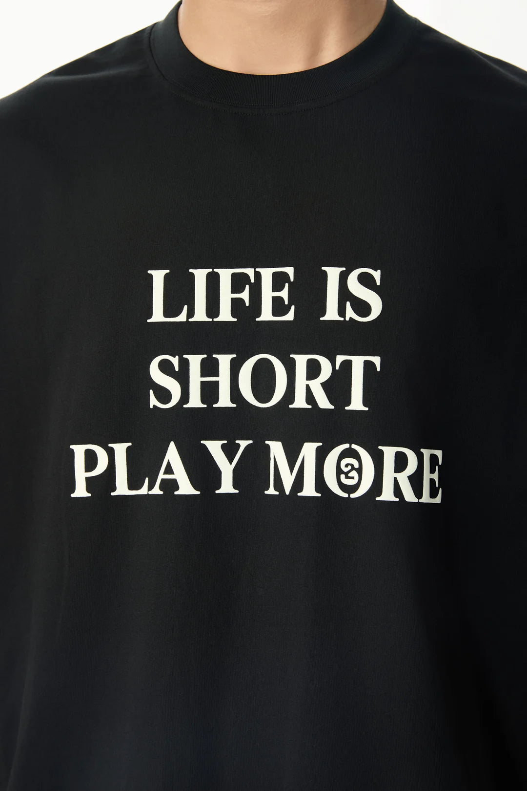 SEGUNDA "LIFE IS GOOD" TEE BLACK