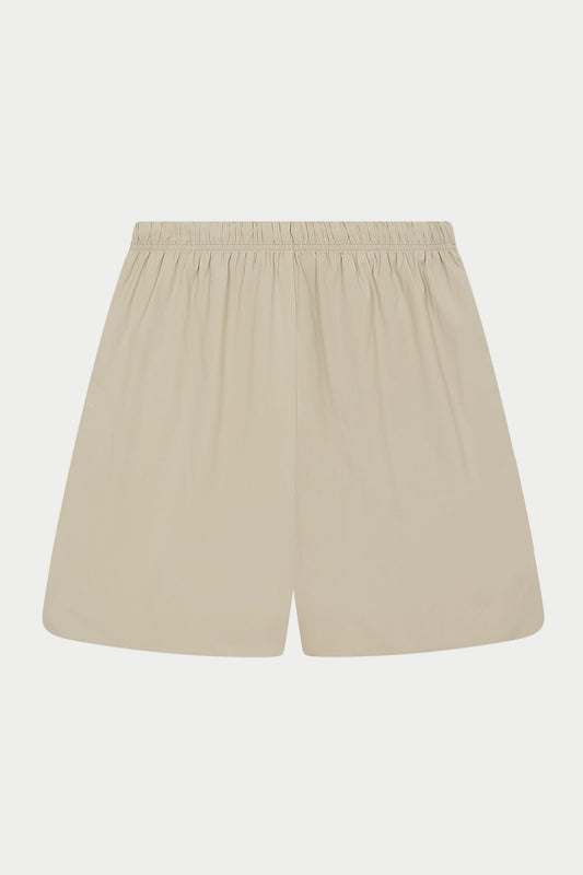 NYLON DRAWCORD SHORTS STONE
