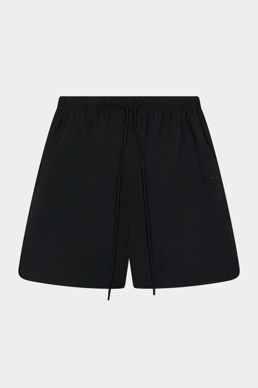 NYLON DRAWCORD SHORTS BLACK