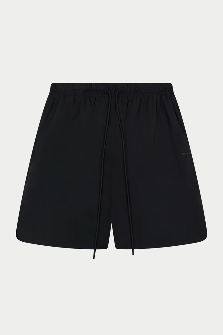 NYLON DRAWCORD SHORTS BLACK