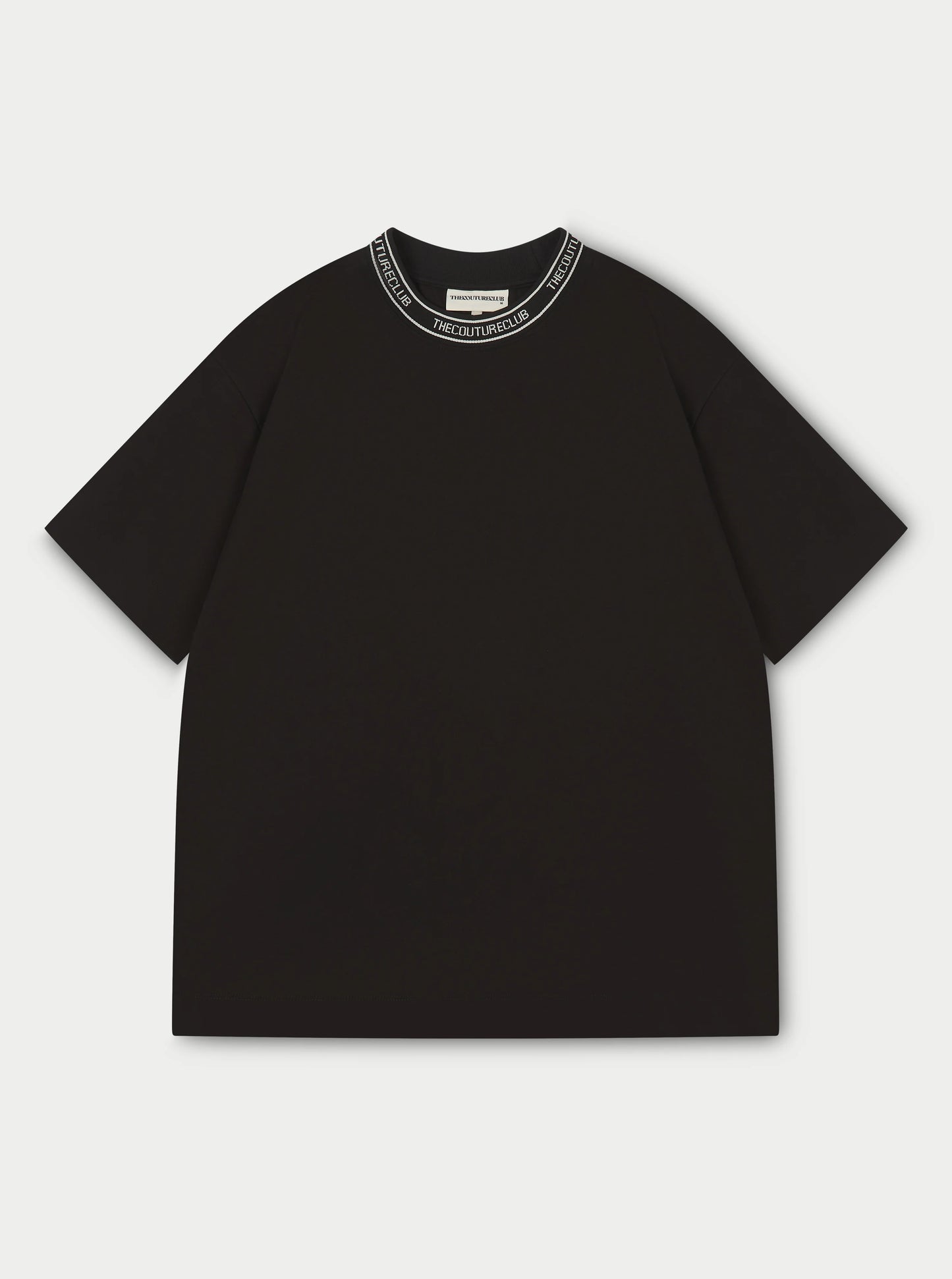 JACQUARD COLLAR T-SHIRT