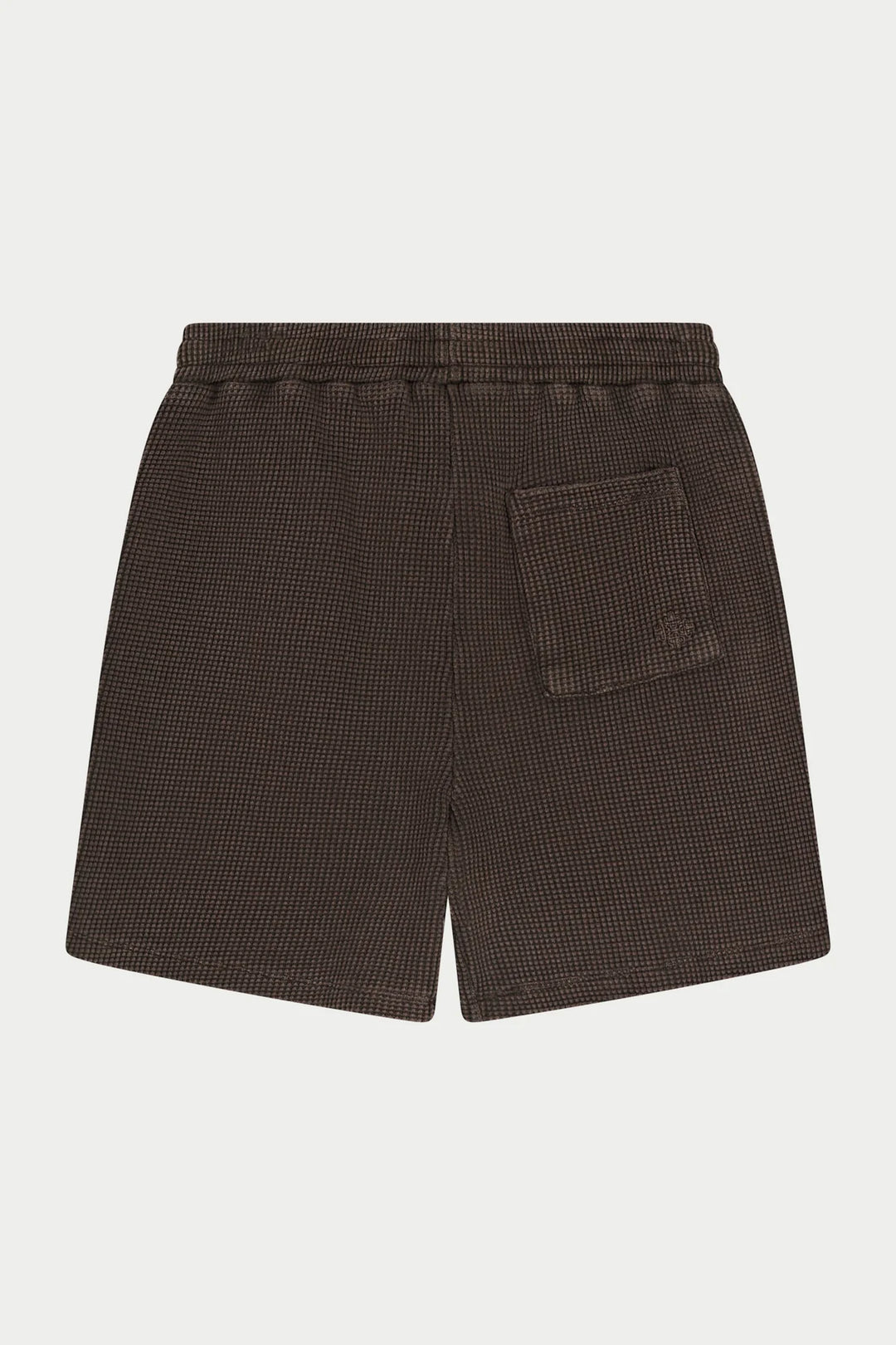 WAFFLE SHORTS BROWN