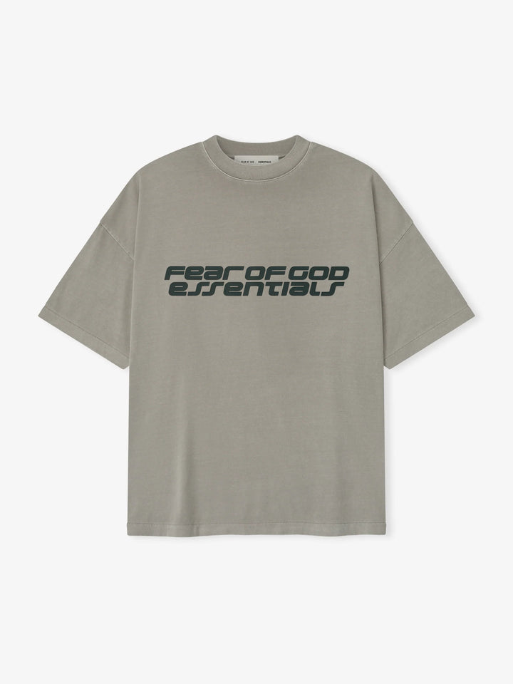 ESSENTIALS Los Angeles 90s Tee Smoke Grey