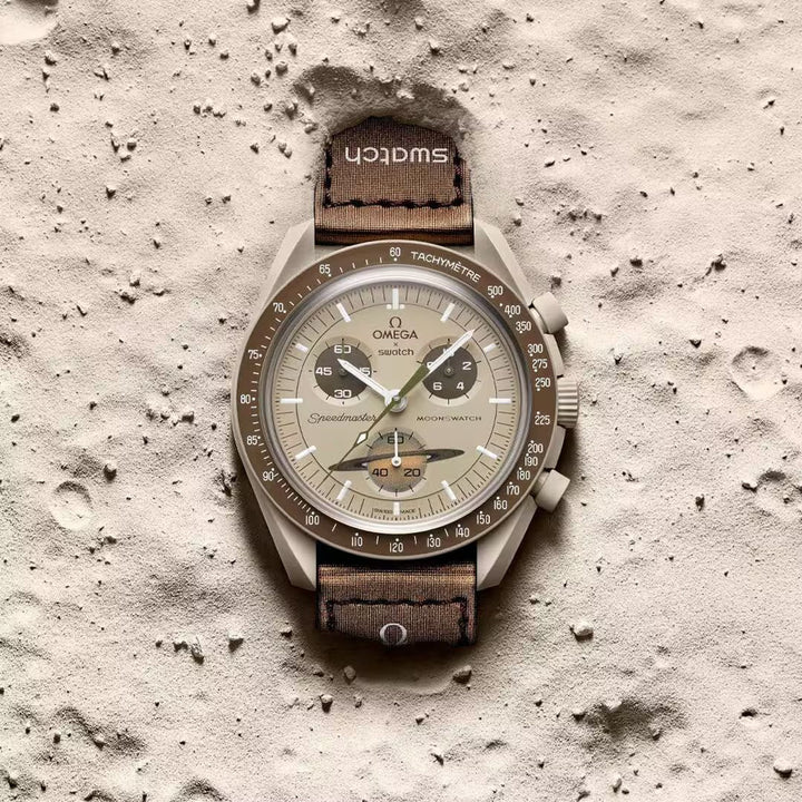 Swatch x Omega Bioceramic Moonswatch Mission to Saturn SO33T100