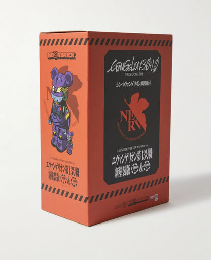 MEDICOM TOY. Evangelion Unit 1 "New Paint Version" BE@RBRICK 100% and 400% figure set.