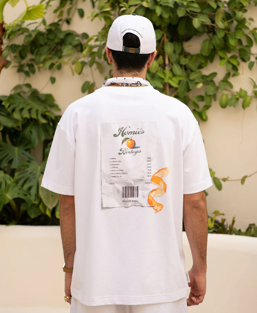 LA CUENTA T-SHIRT WHITE