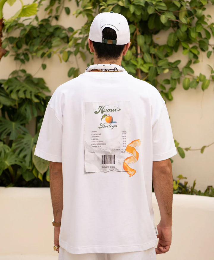 LA CUENTA T-SHIRT WHITE