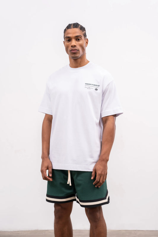 SCRIPT MULTI GRAPHIC T-SHIRT