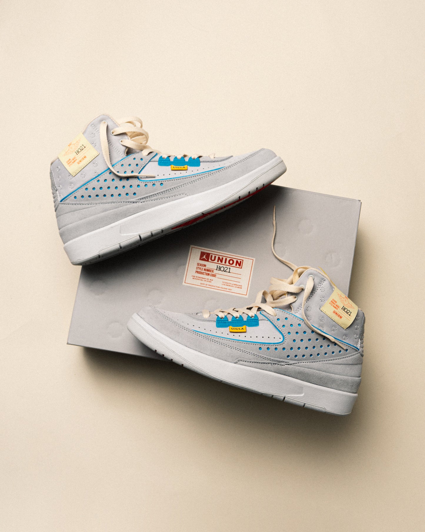 Air Jordan 2 Union LA Grey Fog