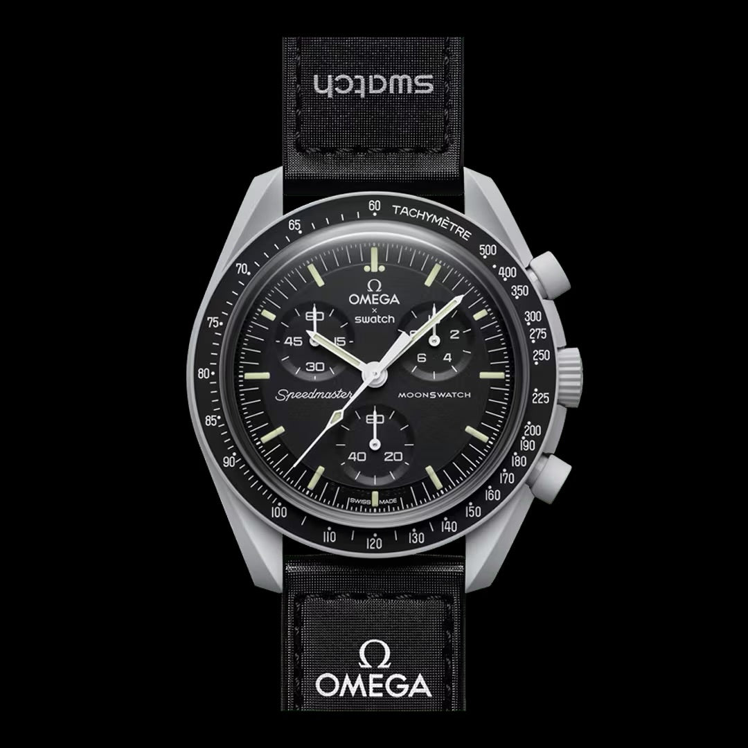 OMEGA X SWATCH MISSION TO THE MOON SO33M100 שעון אומגה בשיתוף פעולה עם סווטש