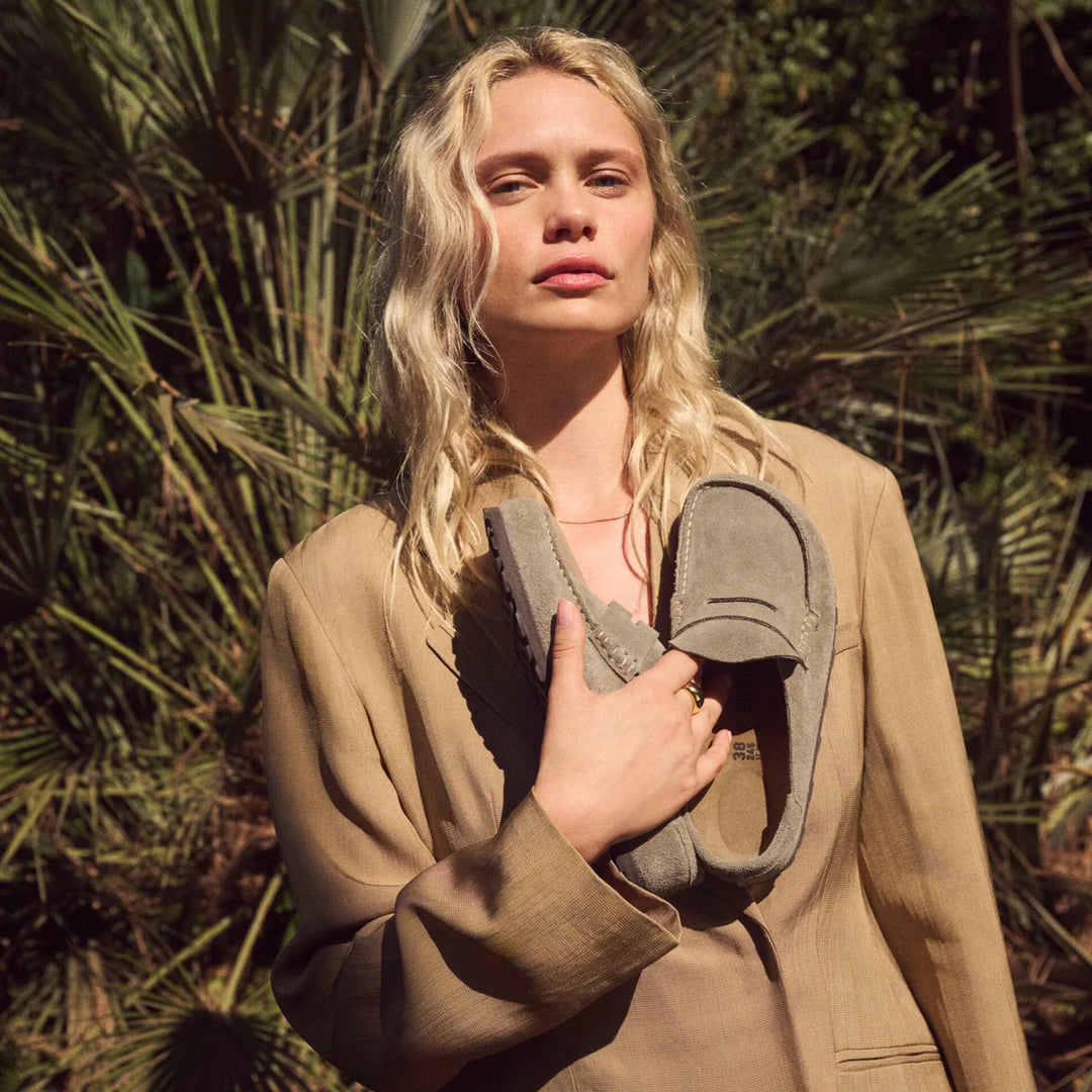 BIRKENSTOCK NAPLES WRAPPED TAUPE