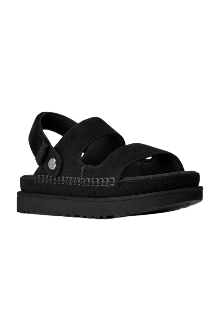 UGG GOLDENSTAR BLACK סנדלי גולדן סטאר שחורות
