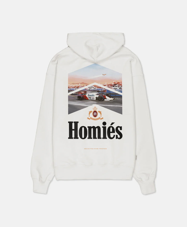 RACING LIMITED HOODIE VINTAGE WHITE
