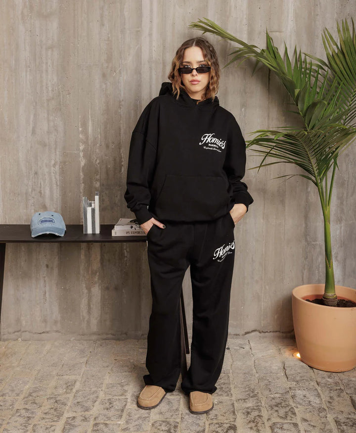 HOMIÉS ESSENTIALS PANTS BLACK