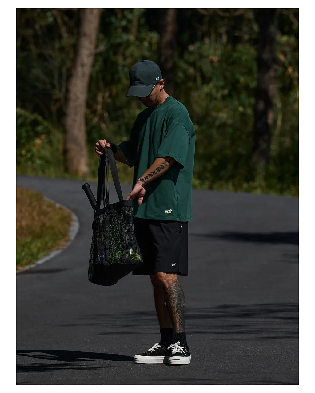 BROSHOOD 2026 TENNIS GREEN TEE