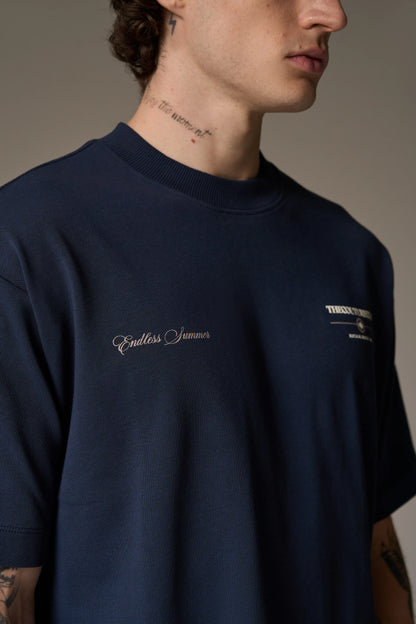 ENDLESS SUMMER GRAPHIC T-SHIRT NAVY