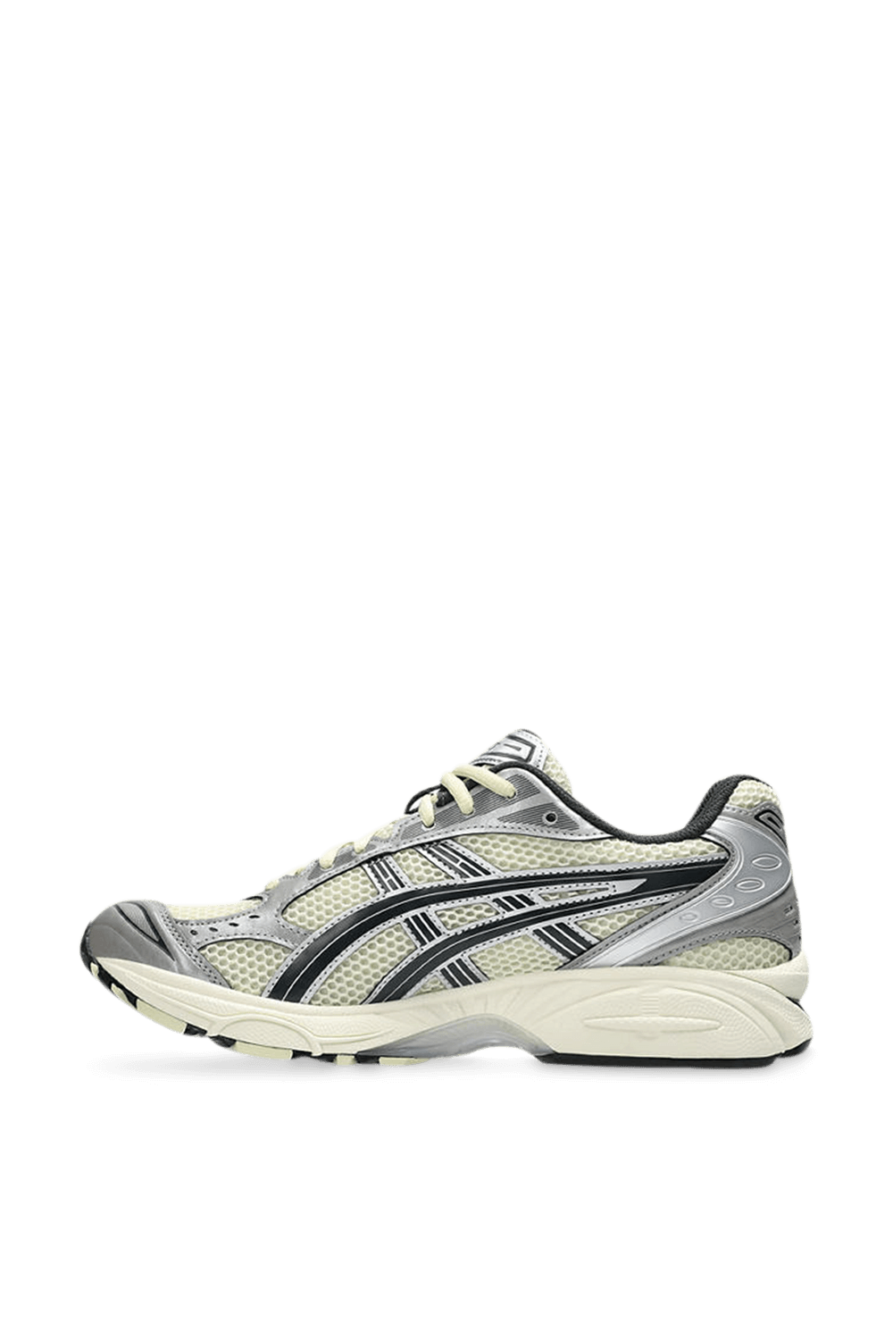 ASICS GEL KAYANO 14 UNISEX OYSTER WHITE STEEPLE GREY סניקרס ג`ל קיאנו 14 יוניסקס