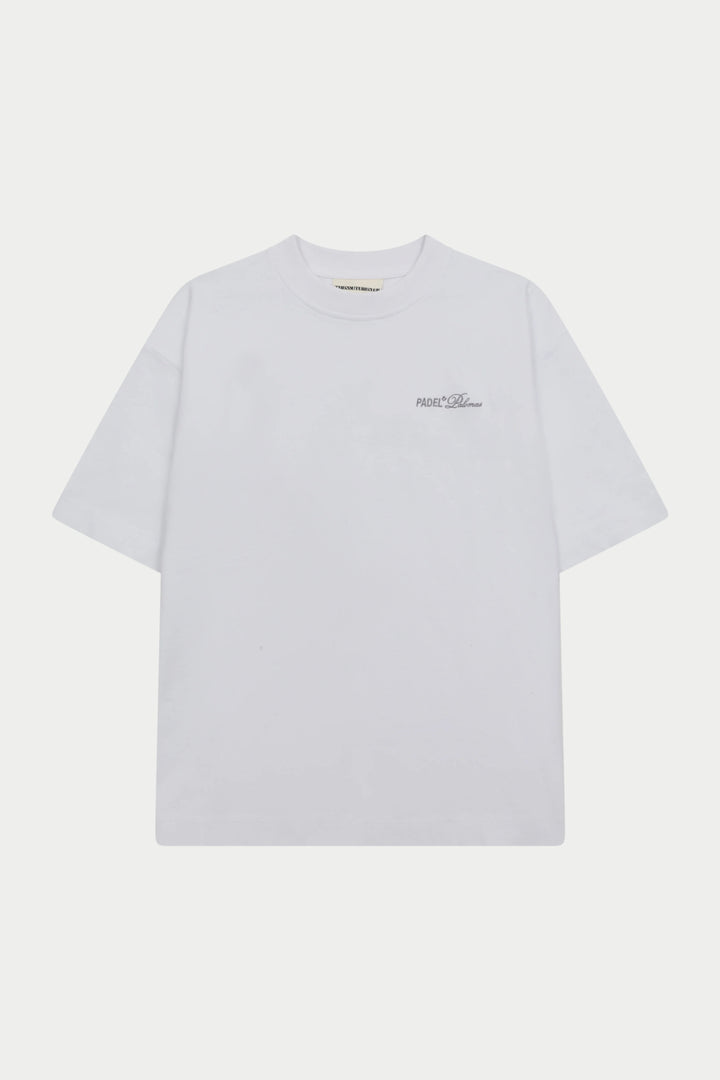 PADEL & PALOMAS T-SHIRT WHITE