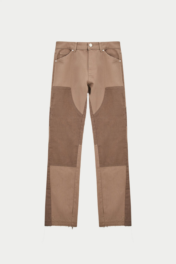 CANVAS CARPENTER TROUSER BROWN