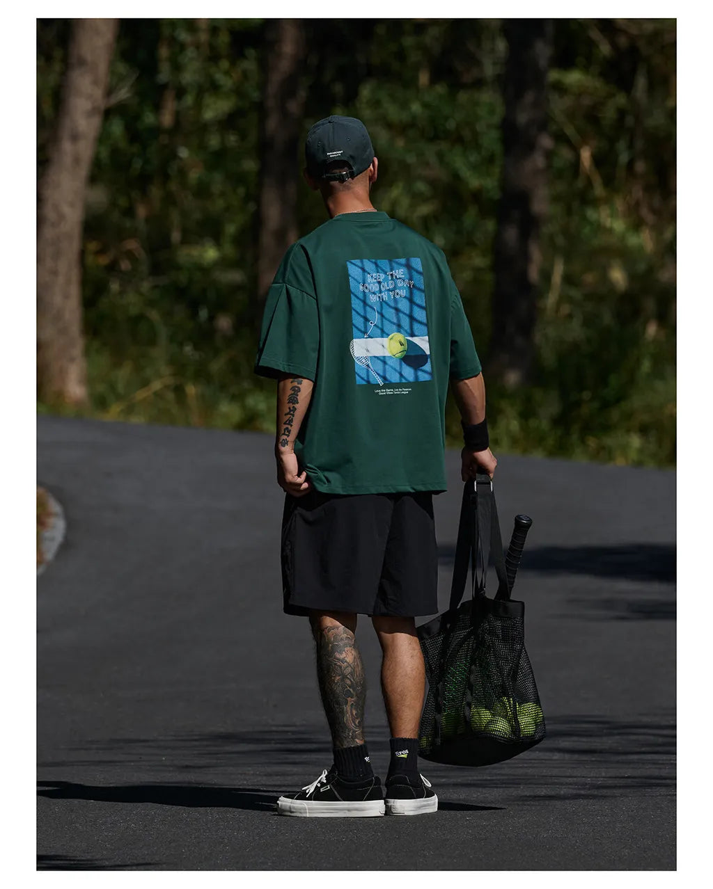 BROSHOOD 2026 TENNIS GREEN TEE