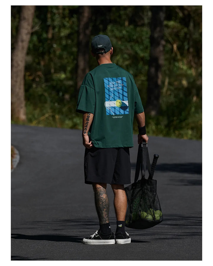 BROSHOOD 2026 TENNIS GREEN TEE