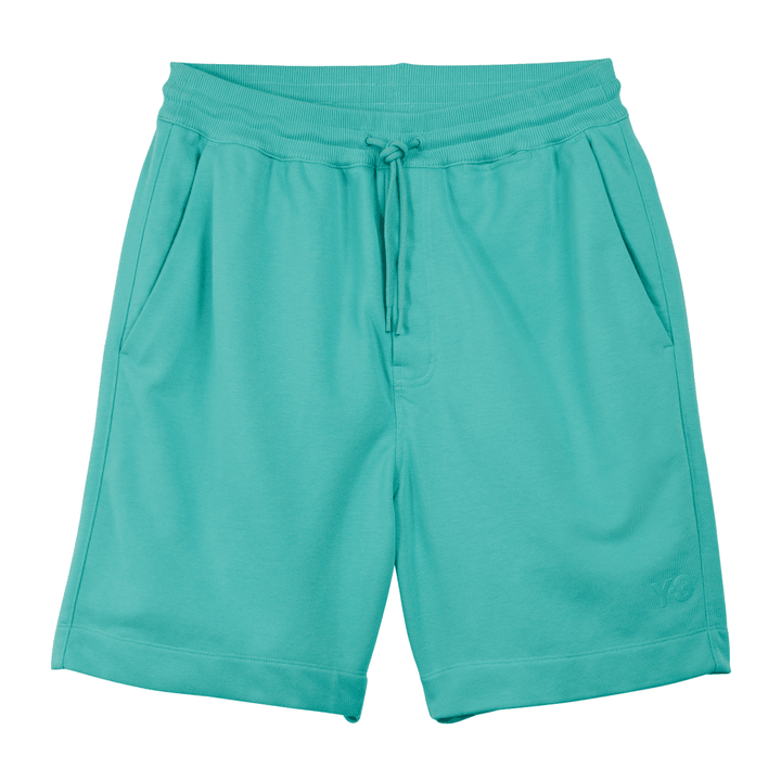 Y-3 MENS FRENCH TERRY SHORTS TURQUOISE