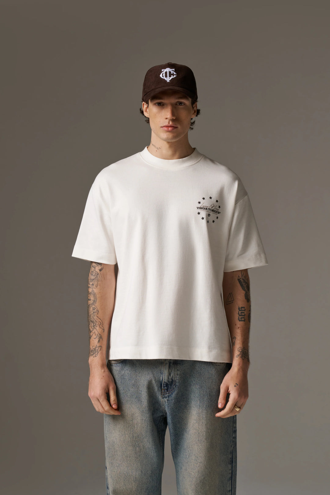 LEGACY OF LUXURY T-SHIRT OFF WHITE
