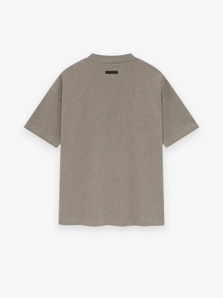 ESSENTIALS SS26 CLASSIC TEE HOMESTEAD HEATHER