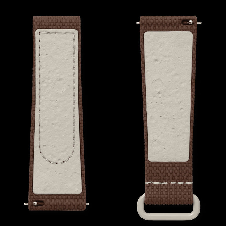 MOONSWATCH BROWN/BEIGE RUBBER