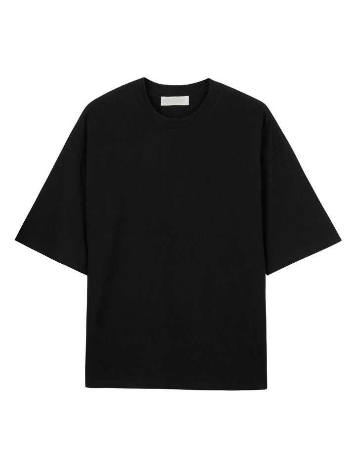MFOURFIVE Cyber Font Back Print Tee - Black / Mint