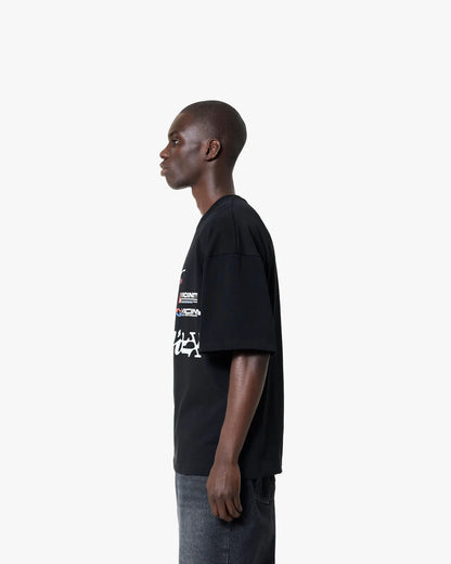 VICINITY RACING LOGOS TEE BLACK